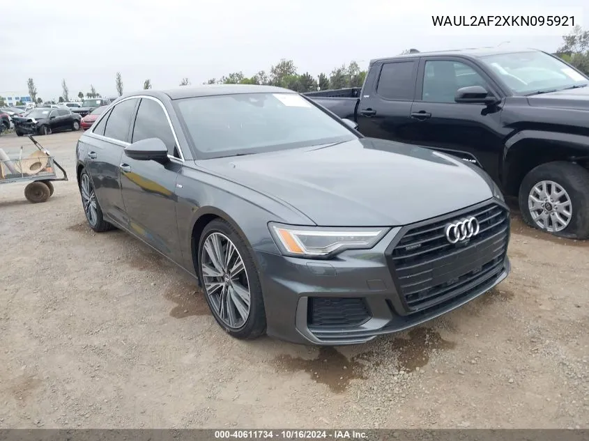 2019 Audi A6 55 Premium VIN: WAUL2AF2XKN095921 Lot: 40611734