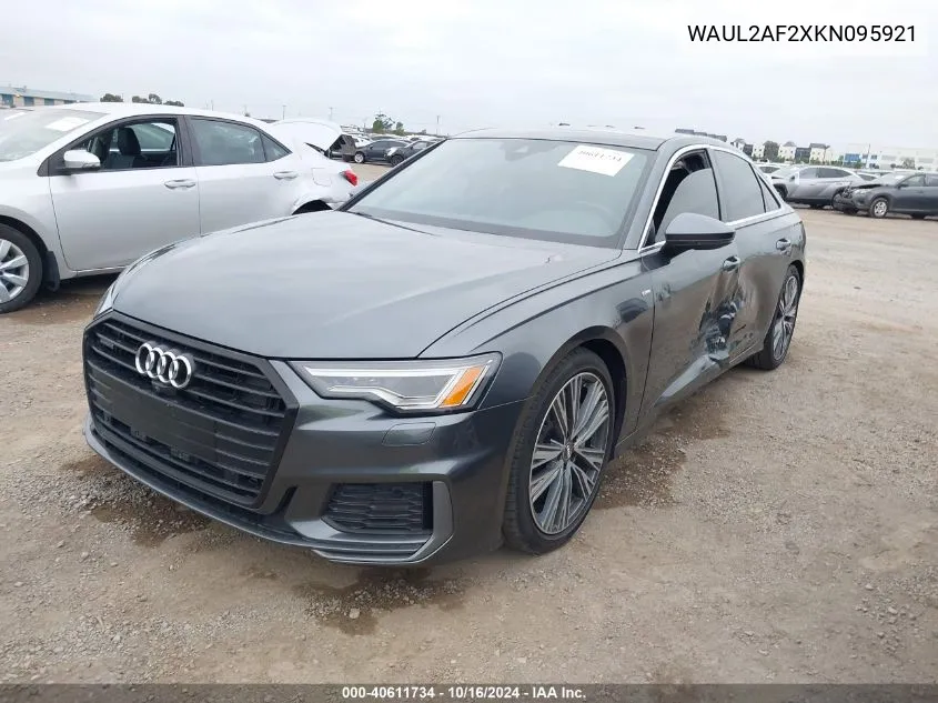 2019 Audi A6 55 Premium VIN: WAUL2AF2XKN095921 Lot: 40611734