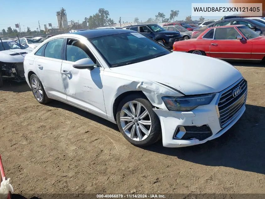 2019 Audi A6 45 Premium VIN: WAUD8AF2XKN121405 Lot: 40866879