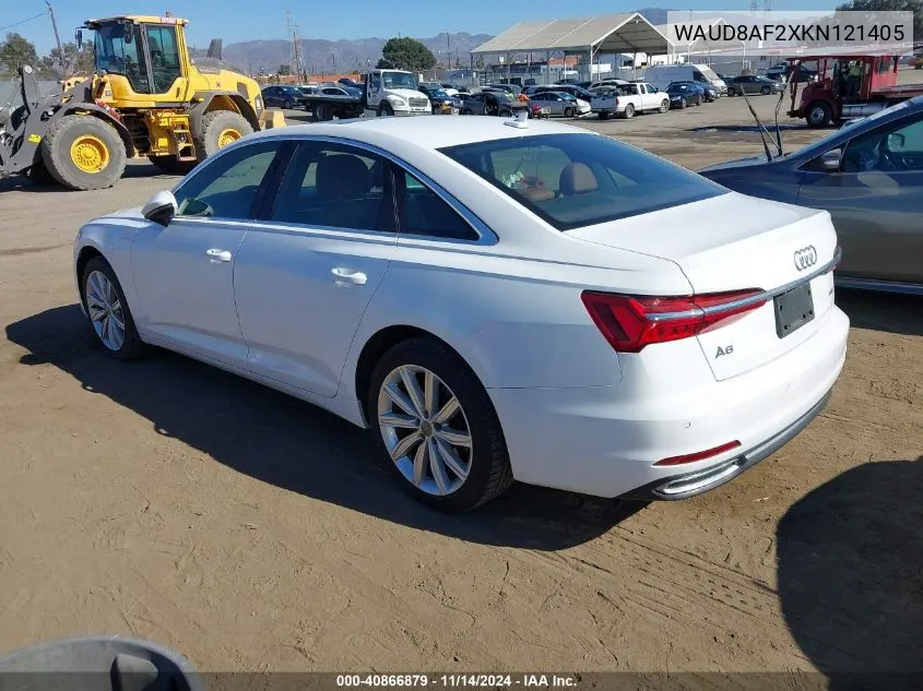 2019 Audi A6 45 Premium VIN: WAUD8AF2XKN121405 Lot: 40866879