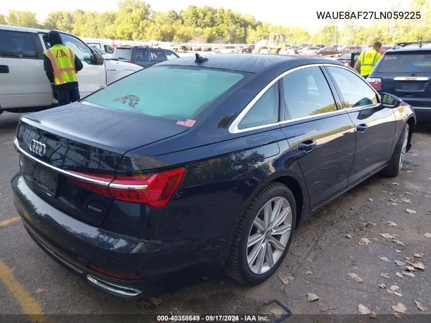 2020 Audi A6 Premium Plus VIN: WAUE8AF27LN059225 Lot: 40358649