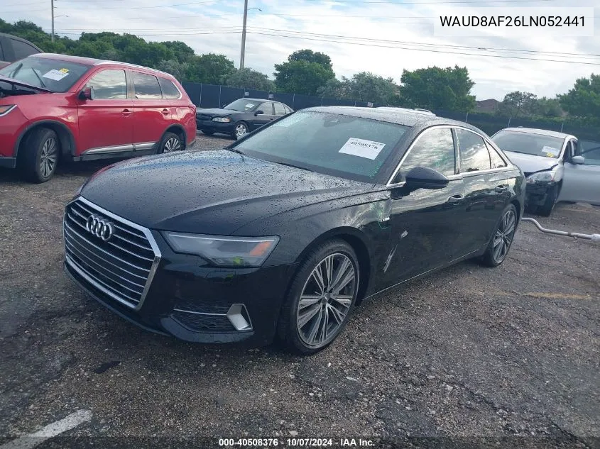 2020 Audi A6 Premium VIN: WAUD8AF26LN052441 Lot: 40508376