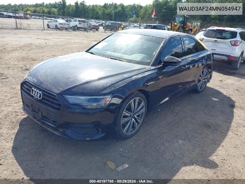 WAUD3AF24MN054947 2021 Audi A6 Sport Premium 45 Tfsi Quattro S Tronic