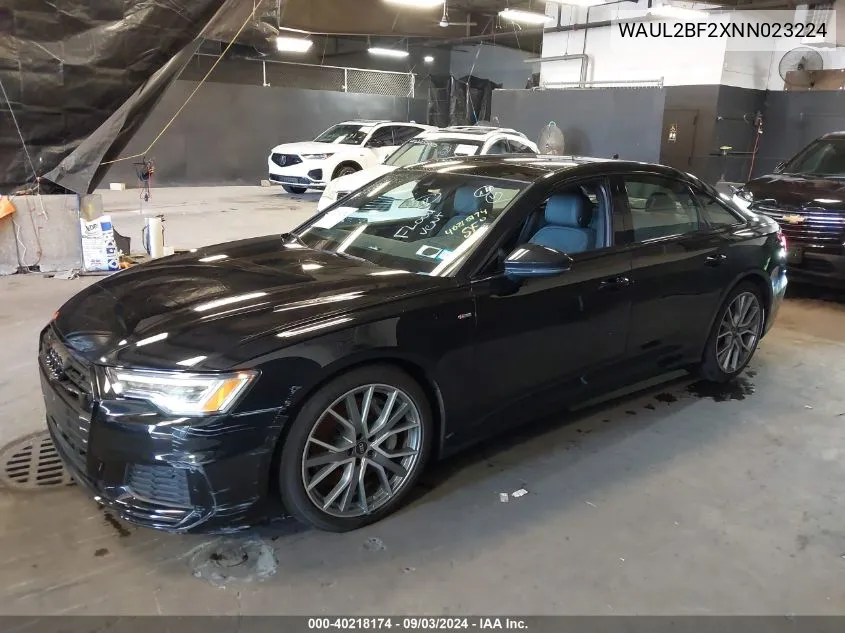 2022 Audi A6 Premium Plus 55 Tfsi Quattro S Tronic VIN: WAUL2BF2XNN023224 Lot: 40218174