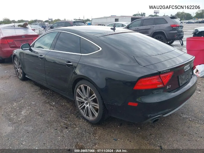 2012 Audi A7 Premium VIN: WAU2GAFC5CN162206 Lot: 39857068