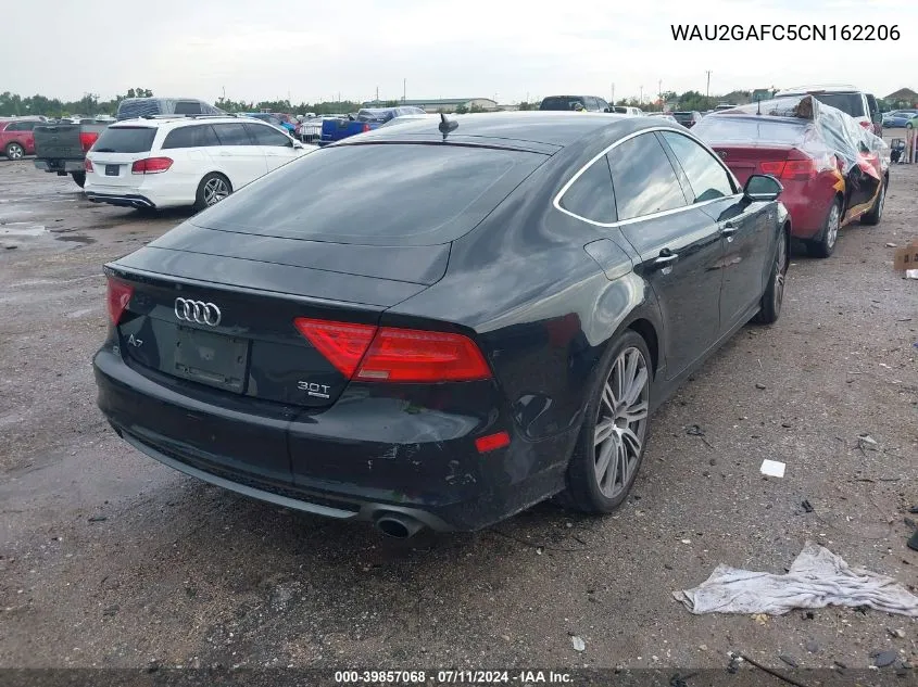 2012 Audi A7 Premium VIN: WAU2GAFC5CN162206 Lot: 39857068