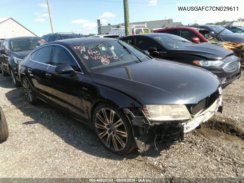 WAUSGAFC7CN029611 2012 Audi A7 Premium