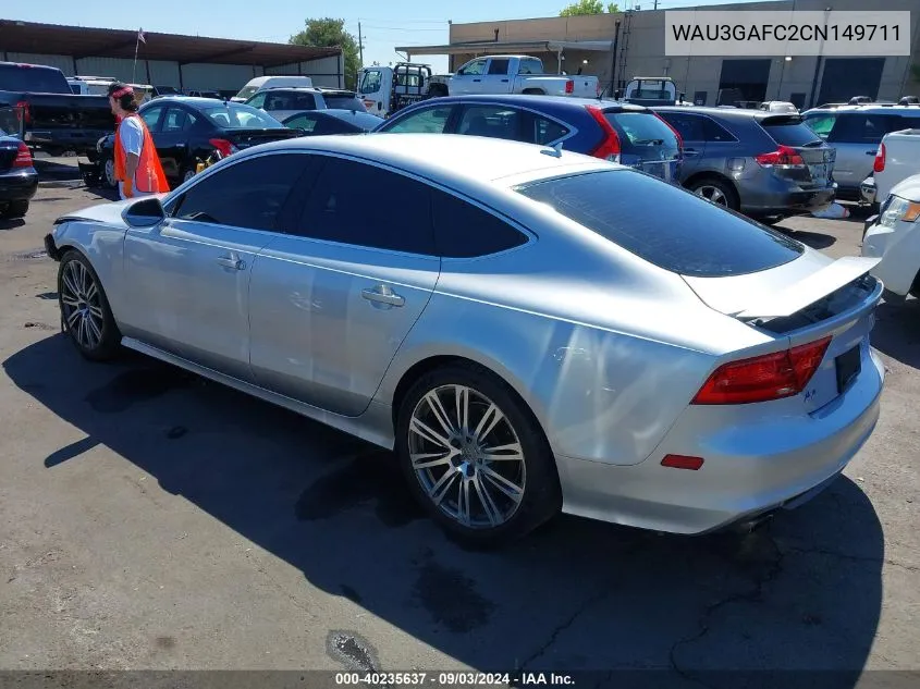 WAU3GAFC2CN149711 2012 Audi A7 Premium