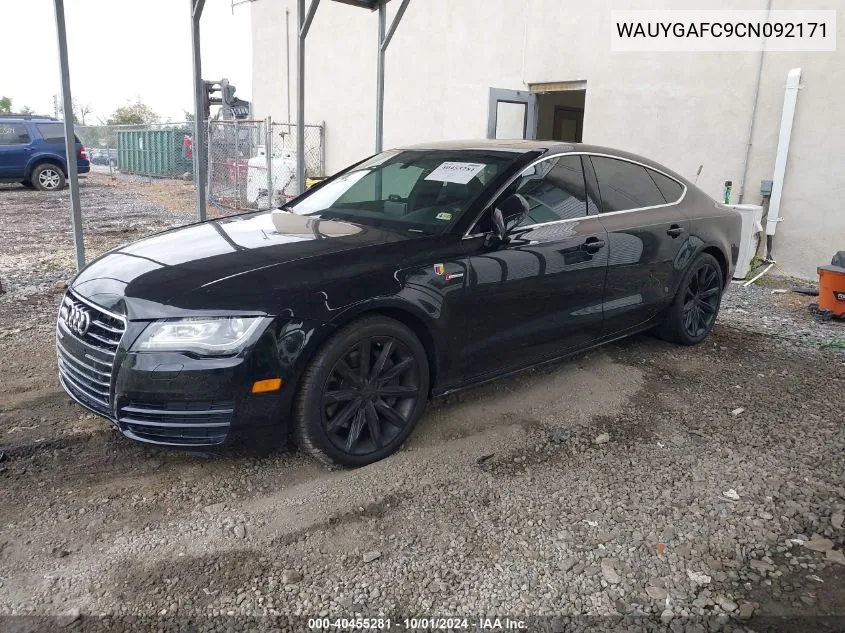 WAUYGAFC9CN092171 2012 Audi A7 Premium