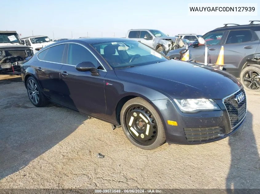 WAUYGAFC0DN127939 2013 Audi A7 3.0T Premium