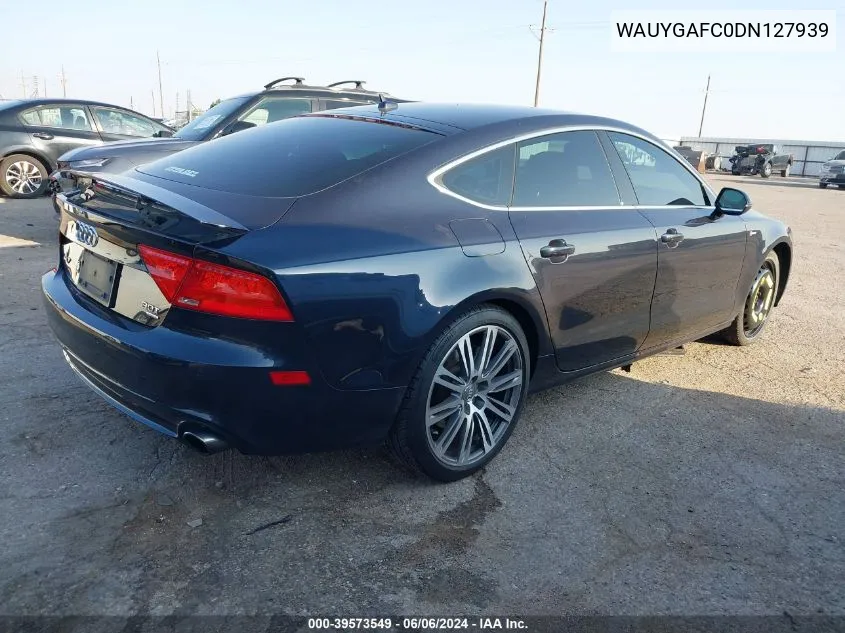 WAUYGAFC0DN127939 2013 Audi A7 3.0T Premium