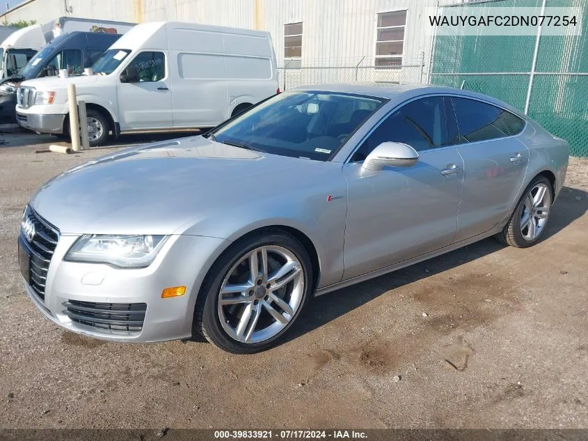 2013 Audi A7 3.0T Premium VIN: WAUYGAFC2DN077254 Lot: 39833921