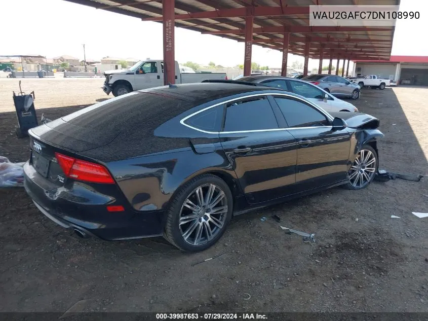 2013 Audi A7 3.0T Premium VIN: WAU2GAFC7DN108990 Lot: 39987653