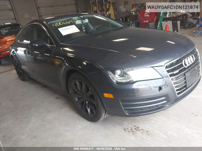 2013 Audi A7 3.0T Premium VIN: WAUYGAFC1DN121874 Lot: 40066417