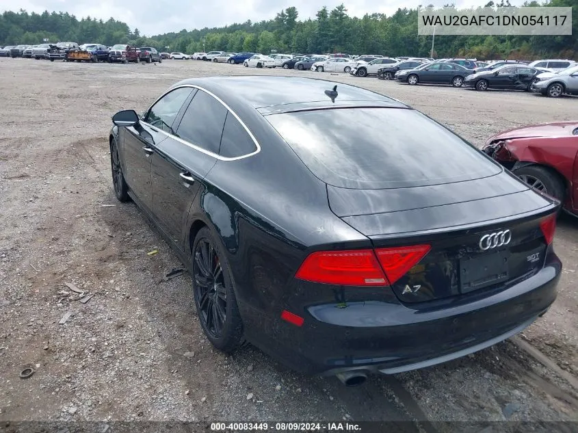 2013 Audi A7 3.0T Premium VIN: WAU2GAFC1DN054117 Lot: 40083449