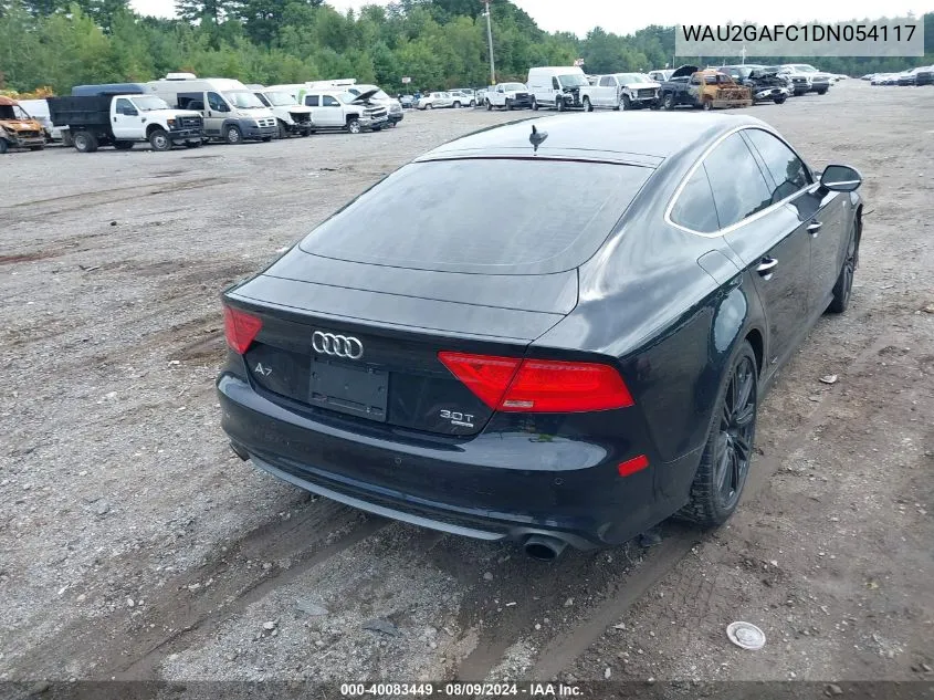 2013 Audi A7 3.0T Premium VIN: WAU2GAFC1DN054117 Lot: 40083449