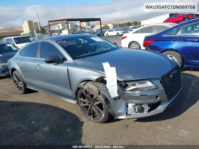 WAU3GAFC1DN069768 2013 Audi A7 3.0T Premium