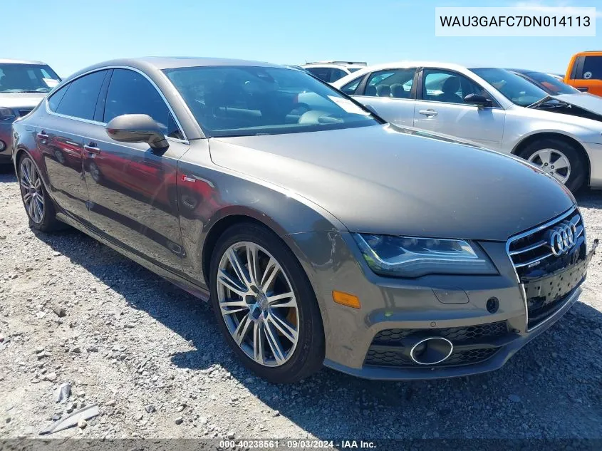 2013 Audi A7 3.0T Premium VIN: WAU3GAFC7DN014113 Lot: 40238561