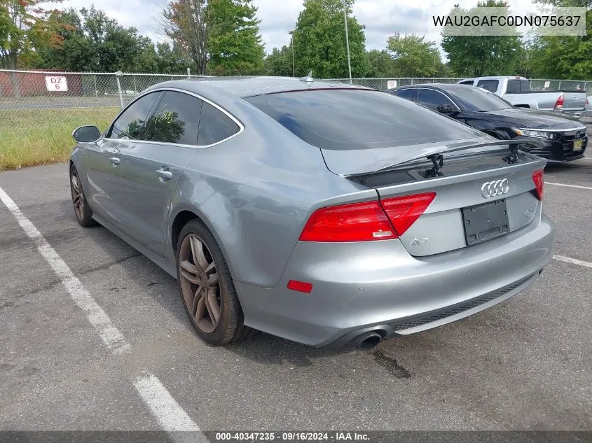 WAU2GAFC0DN075637 2013 Audi A7 Prestige