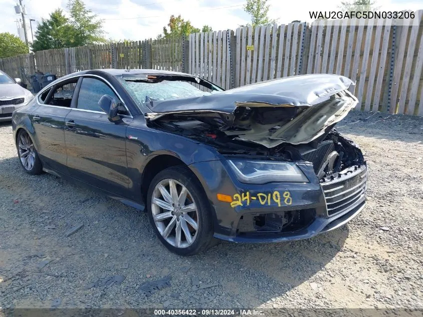 2013 Audi A7 3.0T Premium VIN: WAU2GAFC5DN033206 Lot: 40356422