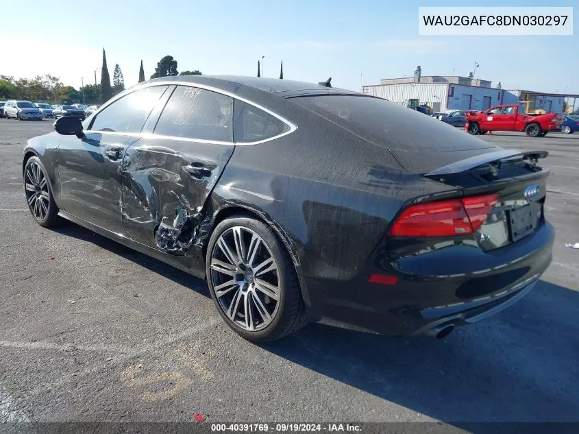 2013 Audi A7 3.0T Premium VIN: WAU2GAFC8DN030297 Lot: 40391769