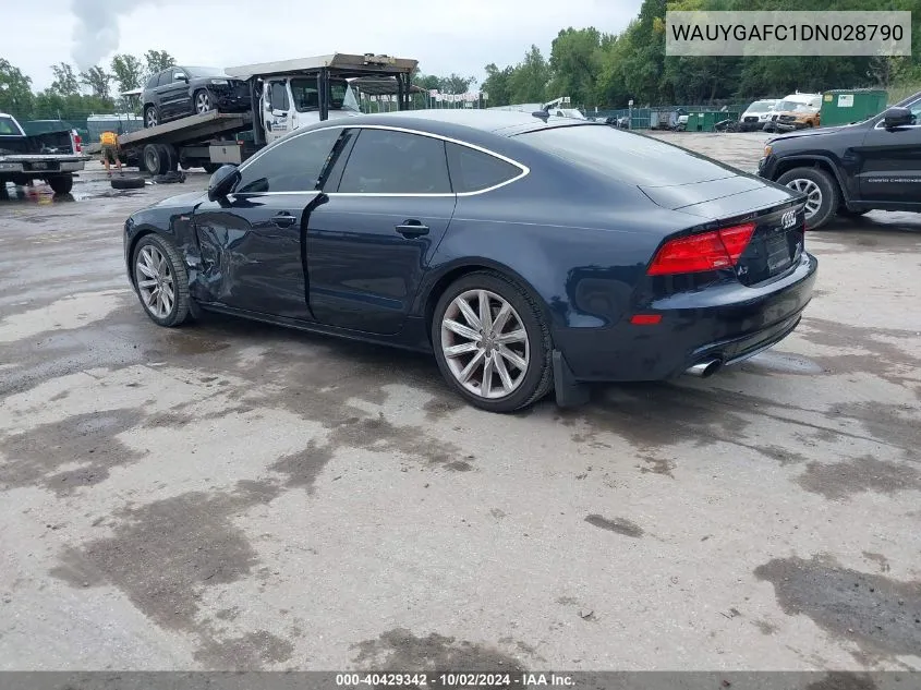 WAUYGAFC1DN028790 2013 Audi A7 3.0T Premium