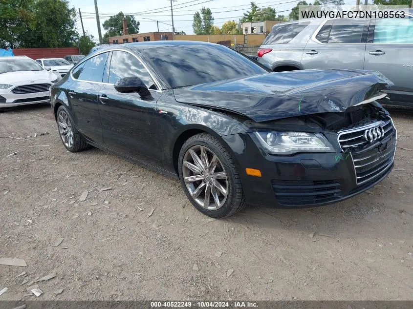 WAUYGAFC7DN108563 2013 Audi A7 3.0T Premium