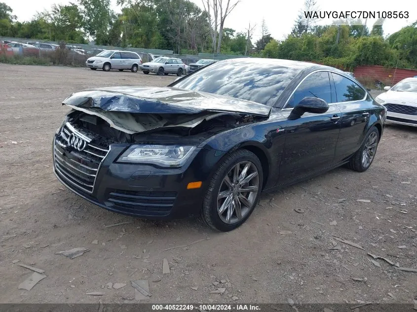 WAUYGAFC7DN108563 2013 Audi A7 3.0T Premium