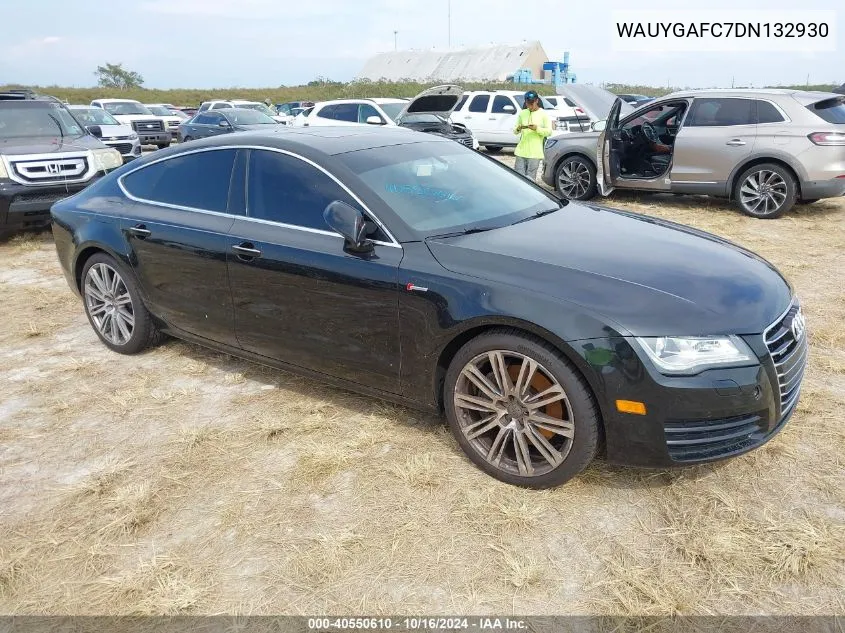 WAUYGAFC7DN132930 2013 Audi A7 3.0T Premium