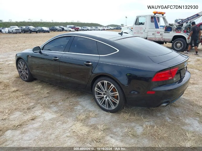 WAUYGAFC7DN132930 2013 Audi A7 3.0T Premium