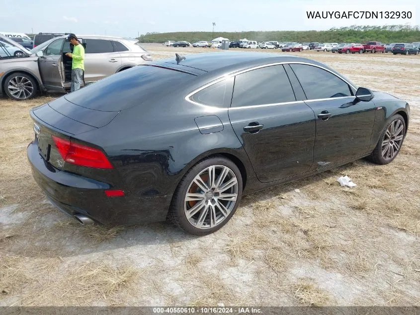 WAUYGAFC7DN132930 2013 Audi A7 3.0T Premium