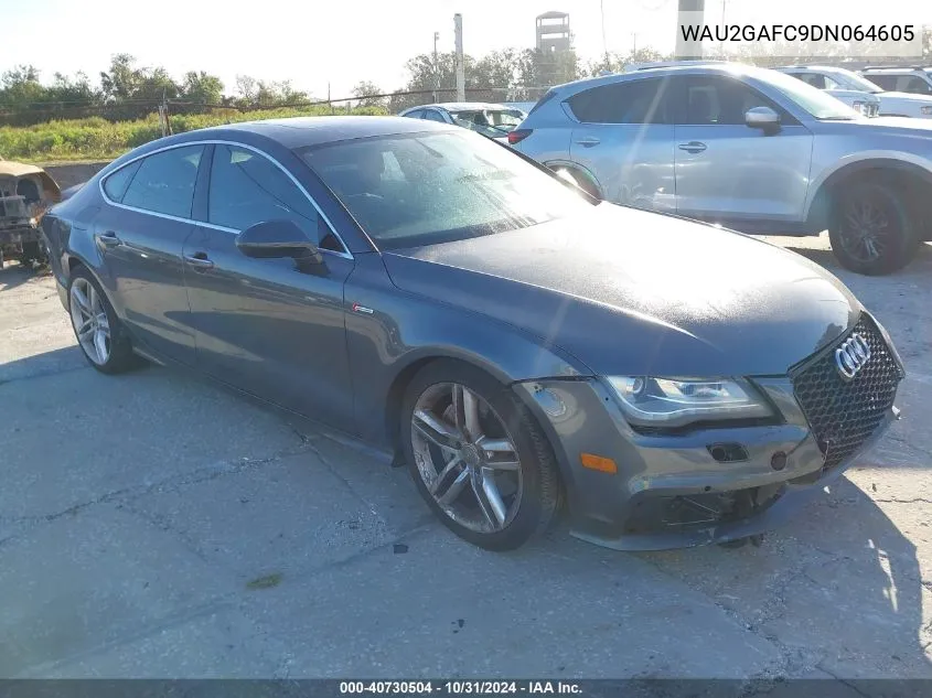 2013 Audi A7 3.0T Premium VIN: WAU2GAFC9DN064605 Lot: 40730504