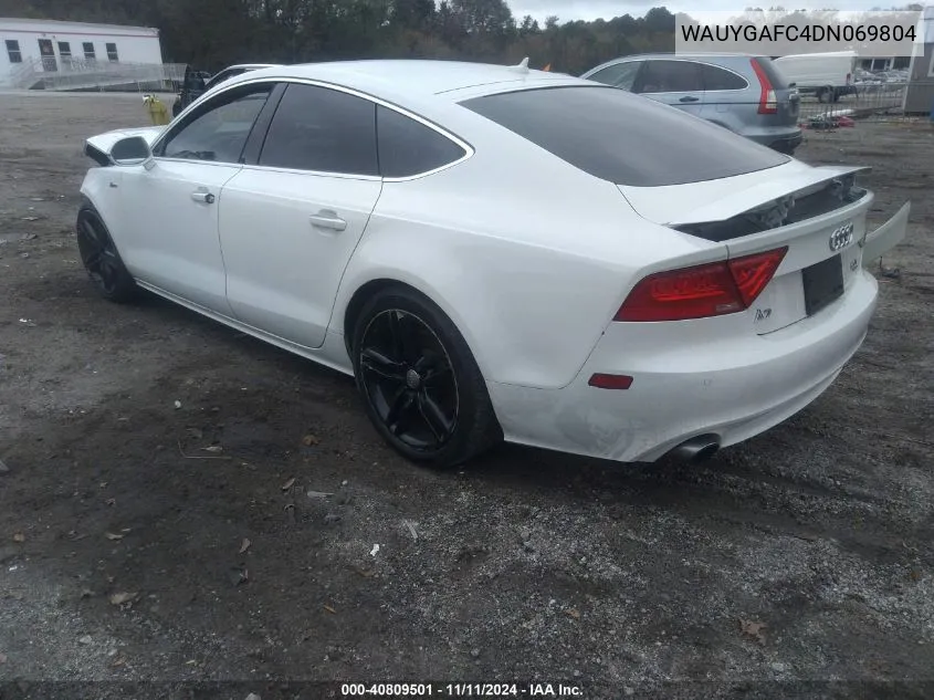 2013 Audi A7 3.0T Premium VIN: WAUYGAFC4DN069804 Lot: 40809501