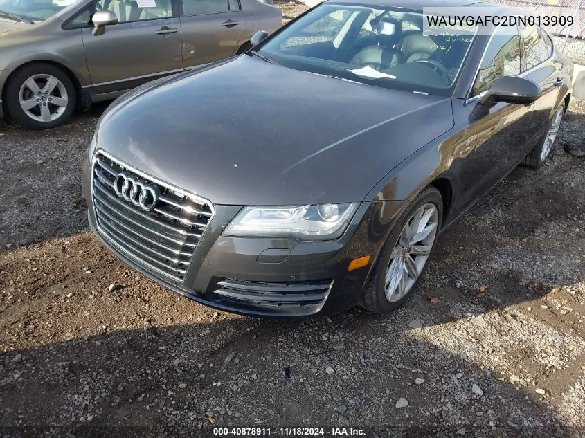 2013 Audi A7 Premium Plus VIN: WAUYGAFC2DN013909 Lot: 40878911