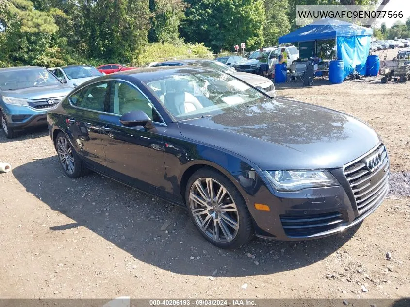 2014 Audi A7 3.0T Premium Plus VIN: WAUWGAFC9EN077566 Lot: 40206193