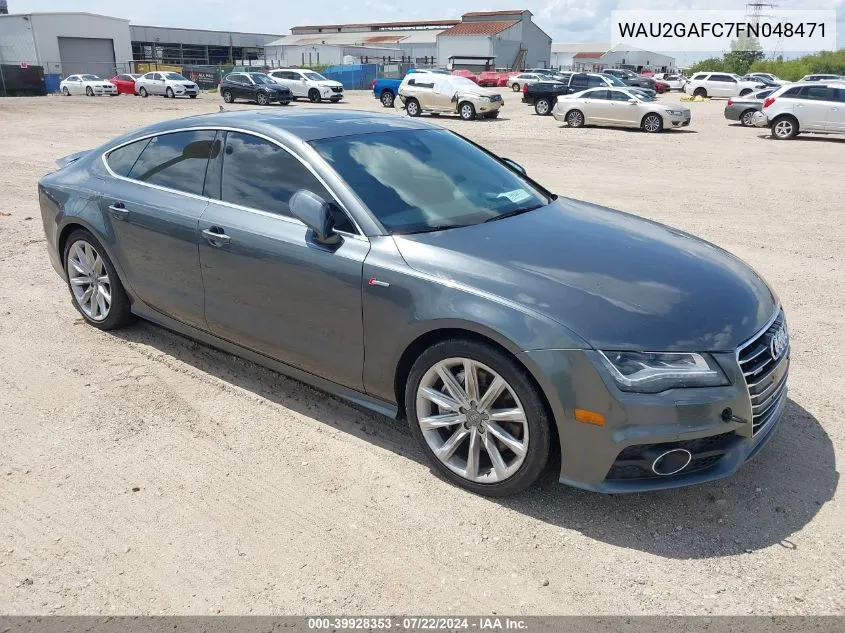 2015 Audi A7 3.0T Premium Plus VIN: WAU2GAFC7FN048471 Lot: 39928353