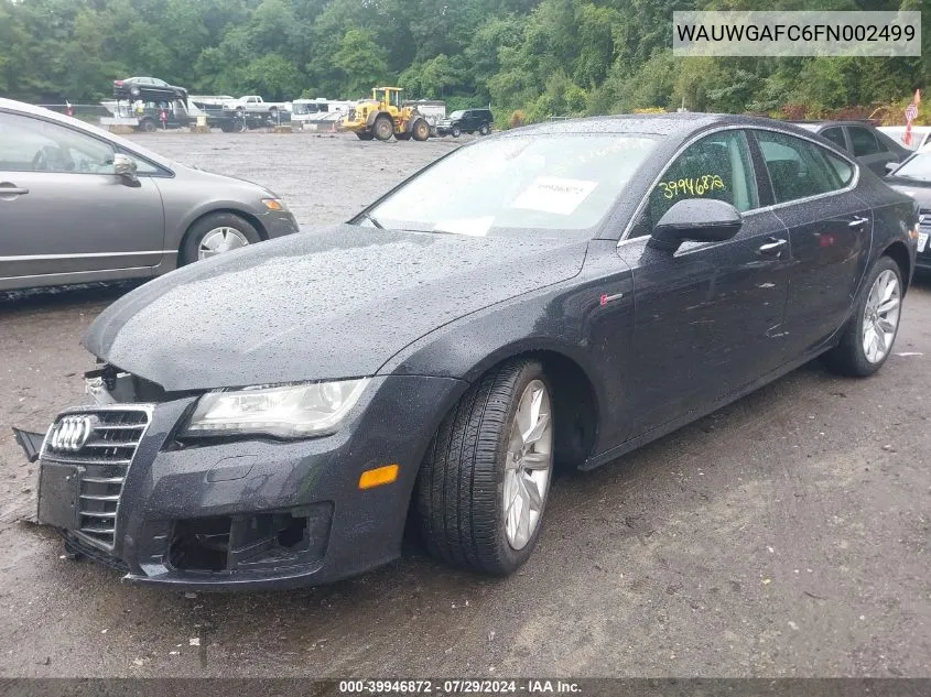 WAUWGAFC6FN002499 2015 Audi A7 3.0T Premium Plus