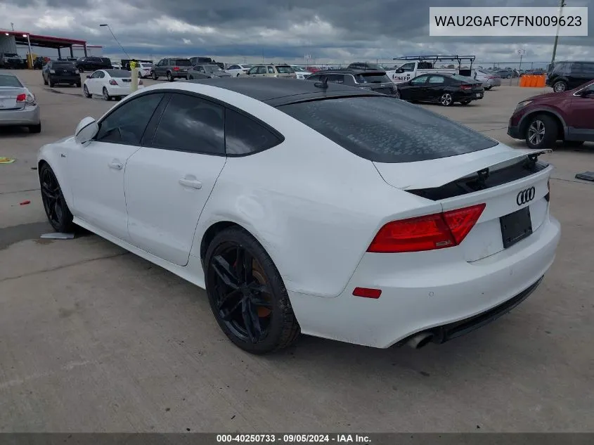 2015 Audi A7 Prestige VIN: WAU2GAFC7FN009623 Lot: 40250733