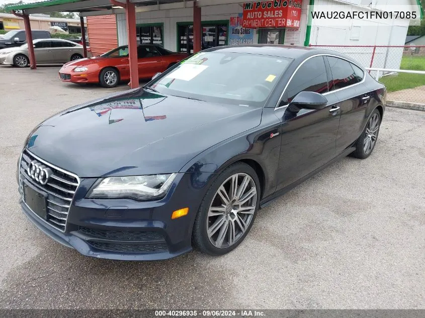 WAU2GAFC1FN017085 2015 Audi A7 3.0T Premium Plus