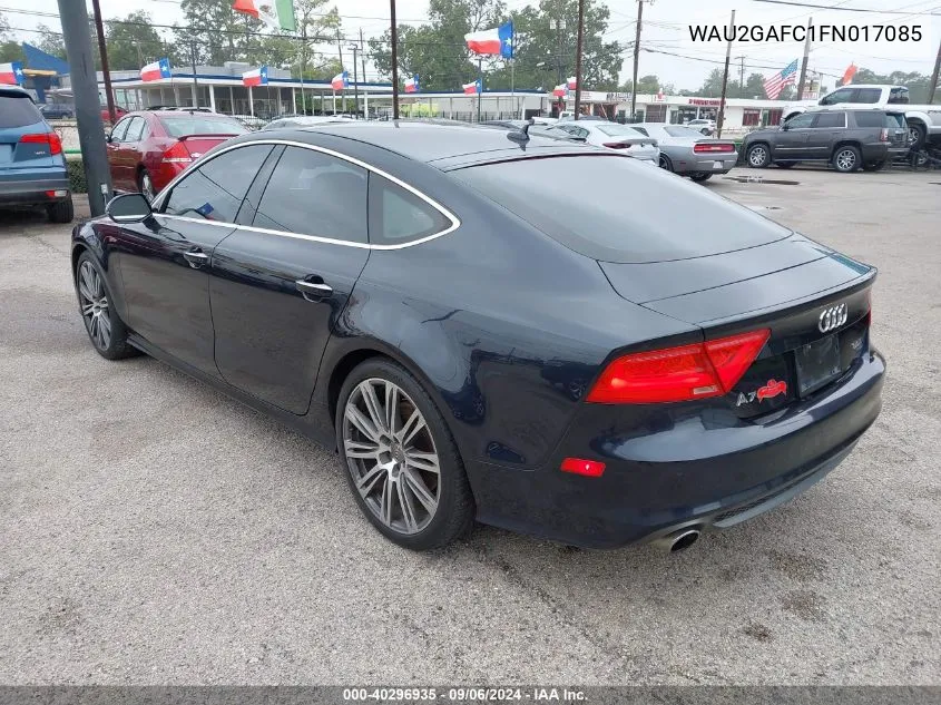 WAU2GAFC1FN017085 2015 Audi A7 3.0T Premium Plus