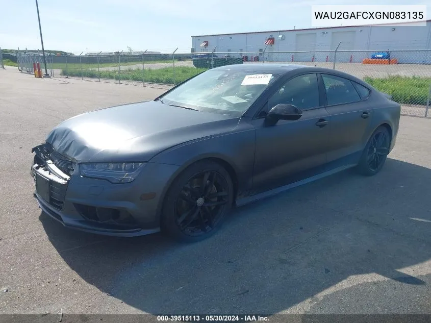 WAU2GAFCXGN083135 2016 Audi A7 3.0T Premium Plus