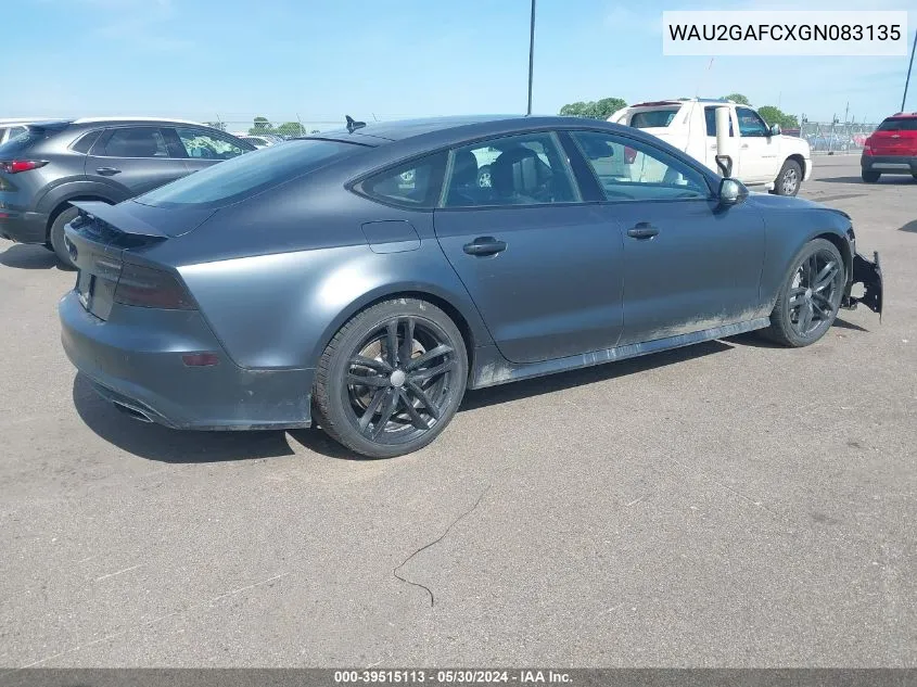 WAU2GAFCXGN083135 2016 Audi A7 3.0T Premium Plus