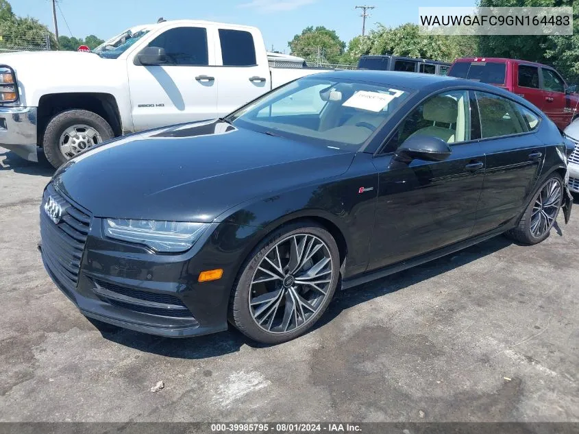 2016 Audi A7 3.0T Premium Plus VIN: WAUWGAFC9GN164483 Lot: 39985795