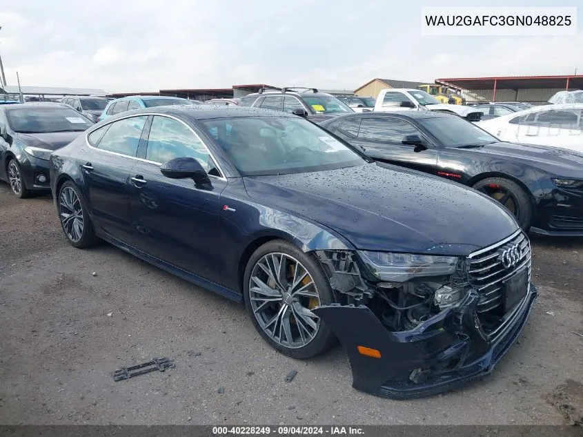 WAU2GAFC3GN048825 2016 Audi A7 Prestige