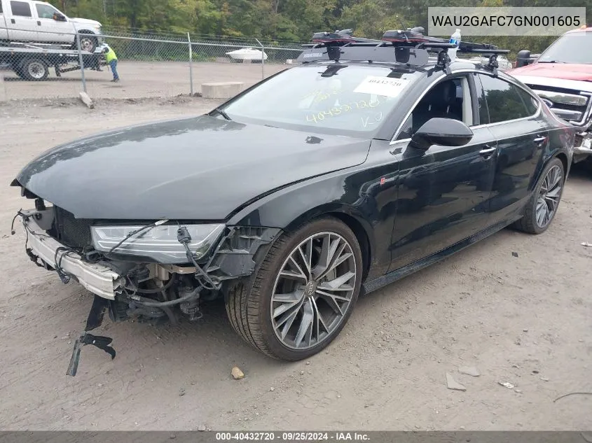 WAU2GAFC7GN001605 2016 Audi A7 3.0T Premium Plus