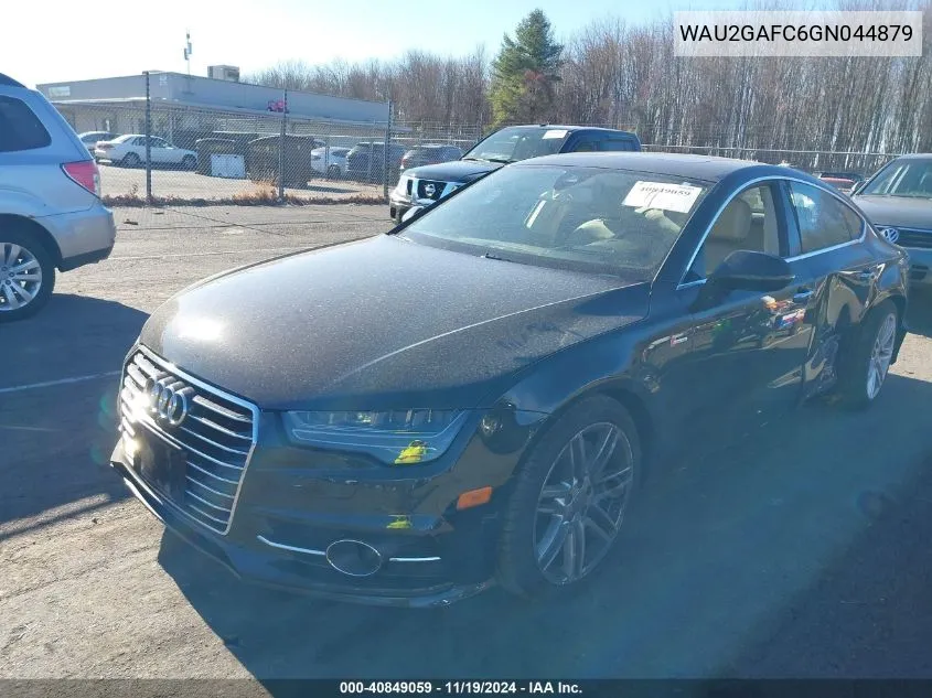 2016 Audi A7 3.0T Premium Plus VIN: WAU2GAFC6GN044879 Lot: 40849059