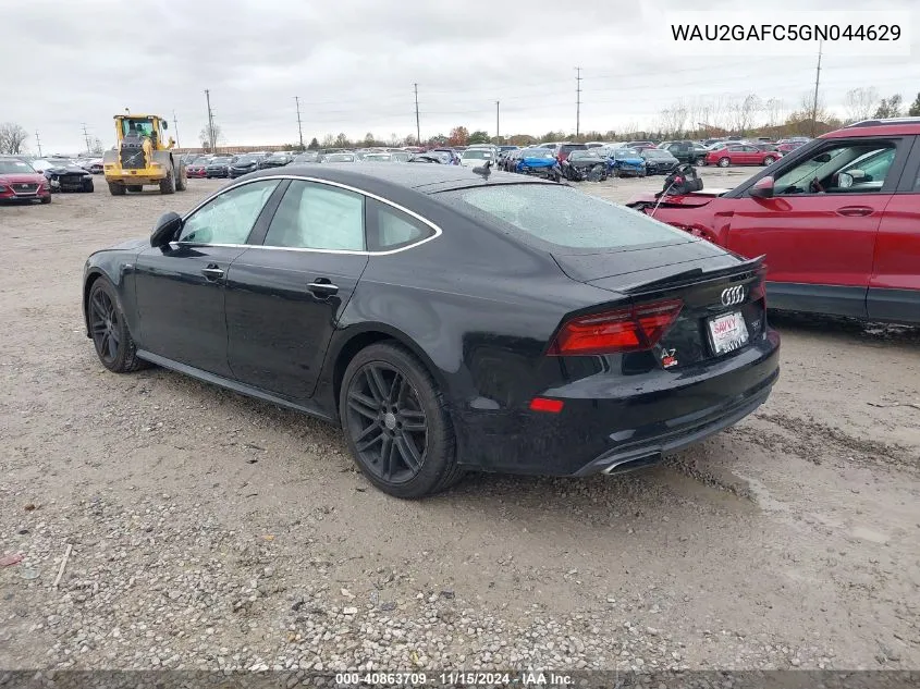 WAU2GAFC5GN044629 2016 Audi A7 3.0T Premium Plus