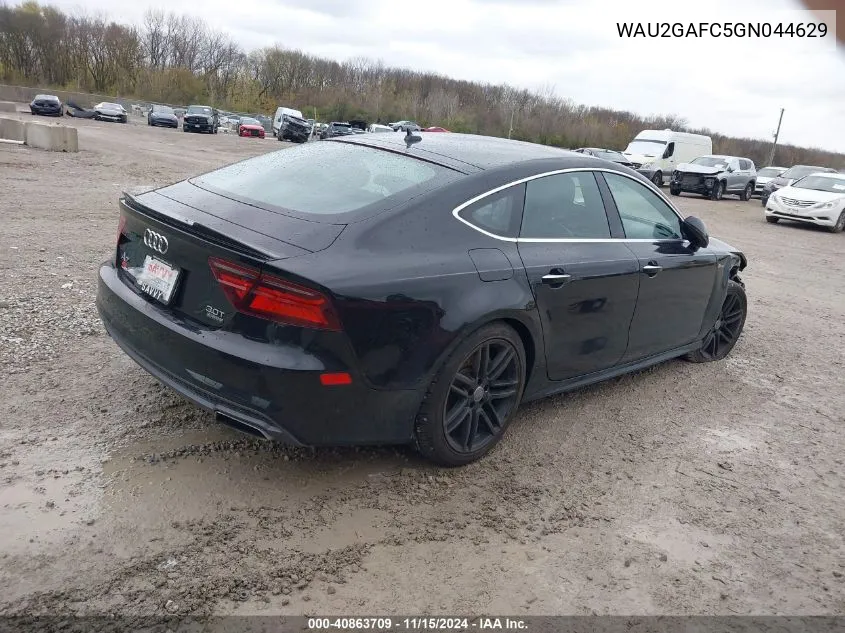 WAU2GAFC5GN044629 2016 Audi A7 3.0T Premium Plus