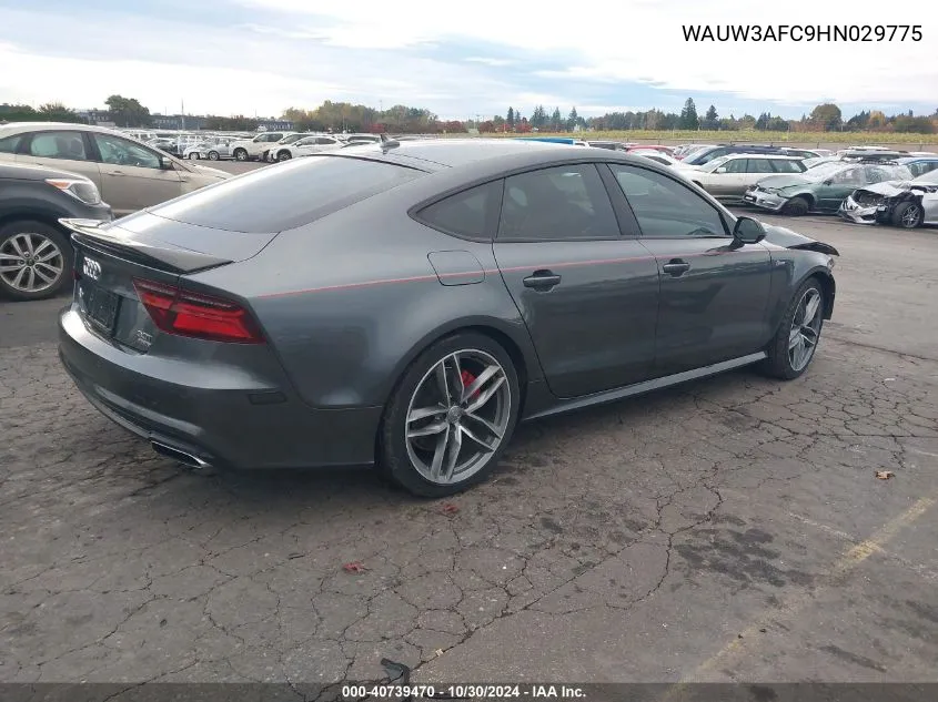 WAUW3AFC9HN029775 2017 Audi A7 3.0T Competition Prestige