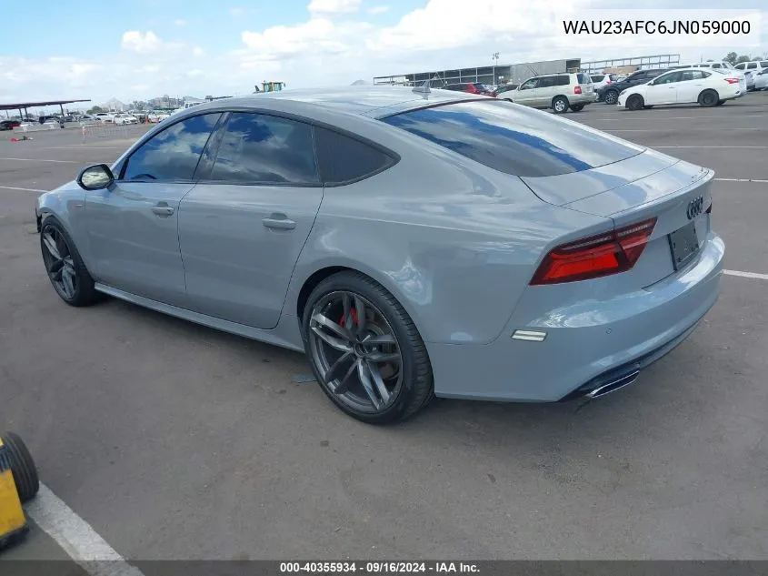 WAU23AFC6JN059000 2018 Audi A7 3.0T Premium Plus